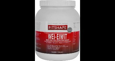 FITSHAPE WEI EIWIT AARDBEI