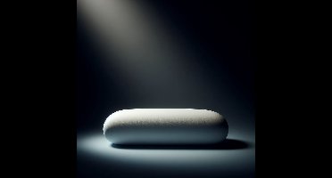 Guling Mini Bantal Pollo Rol ~45xØ15-20cm - Hybride: Koudschuim Foam+Traagschuim Medium 300gr. Met rits. Voor Zij & Rugligging. Ergonomisch - Orthopedisch Nek-en Kniekussen Fijn tegen reuma, arthrose of drukpijn,Foam maakt t steviger. Lichaamskussen#