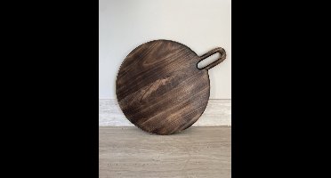 Serveerplank - borrelplank - ø38cm - Mangohout