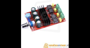 XH-M190 Versterker TDA3116D2 2x100W 2.0 Class D Stereo 12-24V
