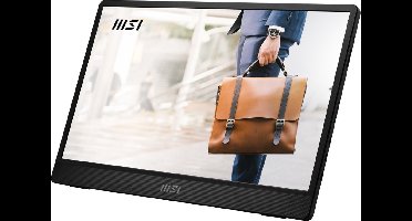 MSI Pro MP161 E2 - Portable USB-C Monitor - Full HD - 15.6 inch