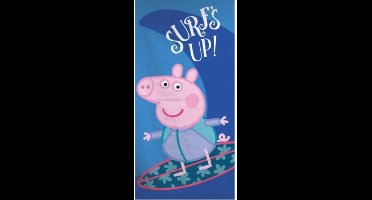Peppa pig strandlaken Surf 70 x 140 cm katoen