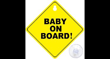 Baby aan boord bord