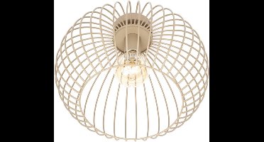 ETH Wire plafonniere W40cm/H28,5cm 1 x E27 mat zand