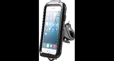 Telefoonhouder fiets iPhone 6 7 8 cover - Waterdicht - Zwart