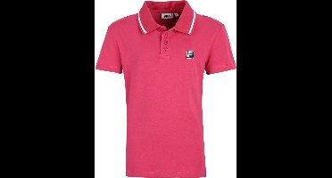 Fila dames-poloshirt met korte mouwen Bernburg, kleur Carmine, maat M