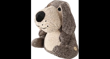 Deurstopper beige hond 1000 gr polyester