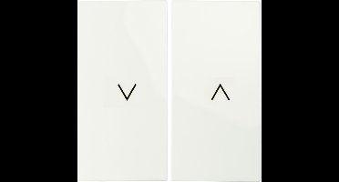 ION | Bedieningswip | Jaloezieschakelaar | Alpin wit - V1/J1 serie