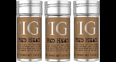 Bed Head for Men by TIGI - Hair Stick - Wax - Voor mannen - Sterke hold - voordeelverpakking - 3 x 73 g