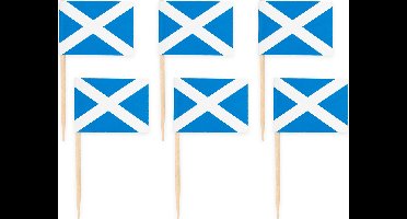 150x Cocktailprikkers Schotland - Hapjes Cocktail Tapas Zomer Terras