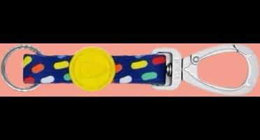 Morso - Key Cord Sleutelhanger Gerecycled Color Invaders Paars