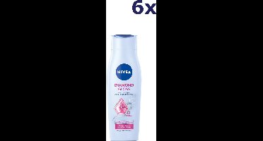 6x NIVEA Diamond Gloss Care Shampoo 250 ml