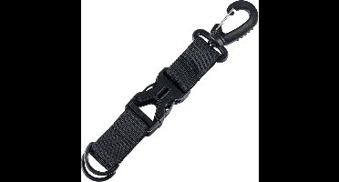 Fosco Karabijn keychain houder zwart
