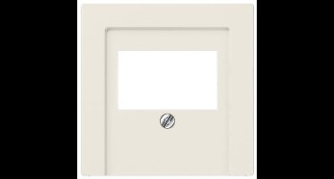 JUNG AS500 Centraalplaat multimedia wit (creme) A569PLT