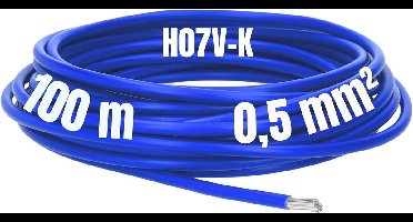 LAPP 4160114 Draad Multi-Standard SC 2.1 1 x 0.50 mm² Donkerblauw 100 m