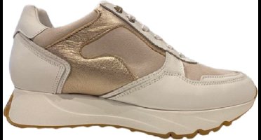 CYCLEUR DE LUXE SNEAKER CRAYON WIT/ECRU/BRONS MAAT 37