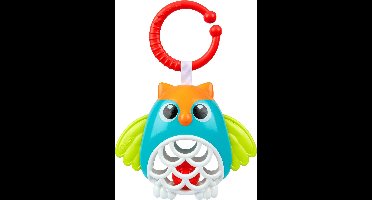 Chicco Uil Rammelaar - Buggyspeeltje met bijtring | Sensorisch babyspeelgoed (3-24 M)
