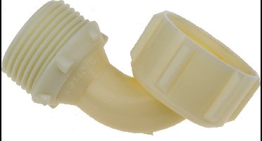 UNIVERSEEL - Aansluitnippel GEBOGEN- 3/4