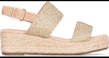 POSH by Poelman CETO Dames Sandalen - Goud