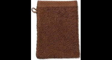 Washandje, Set van 3 Stuks, 15 x 21 cm, Nougat, Katoen - Kela | Ladessa