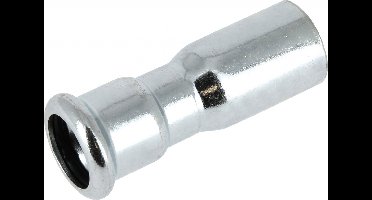 Bonfix Pressfitting staalverzinkt CV Insteekverloopkoppeling �42 x 28 - insteek x press - (m-profiel)