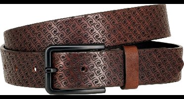 PIERRE CARDIN leren heren riem - bruin
