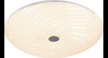 REALITY GRAVITY - Plafondlamp - Wit - incl. 1x SMD 45W - Geintegreerde dimmer - Lichtkleur verstelbaar - Afstandsbediening