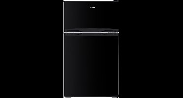 Exquisit KGC087-25-040EB - Koel-vriescombinatie - 5 Jaar Garantie - 85 cm hoog - 4* vriesvak - 85 Liter- Zwart