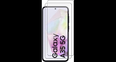 Screenprotector geschikt voor Samsung Galaxy A35 - 2x Glas Screen Protector
