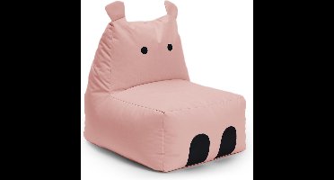 LUMALAND Animal Line kinderzitzak Nijlpaard - Pastel Roze