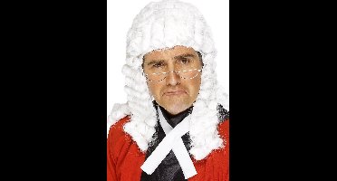 "Pruik rechter voor heren Feestartikel - Verkleedpruik - One size"