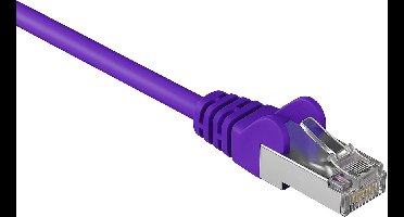 CAT5e sFTP kabel 1.5 meter paars