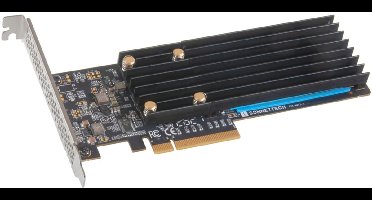 Sonnet Fusion SSD M.2 2x4 PCIe Card - PCIe-Geluidskaart
