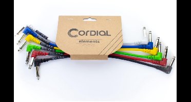 Cordial EI Pack 2 Patchkabel mono 0,3 m - Stereo patch kabel