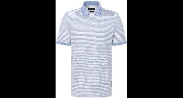 Bugatti poloshirt korte mouw lichtblauw