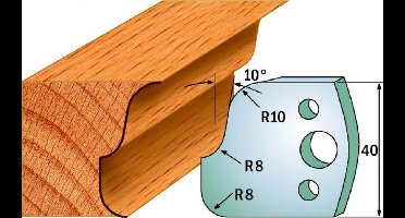 CMT - Profielmessen voor profielfreeskop - Frees - Snijgereedschappen - Profielfrees - 1 Stuk(s)