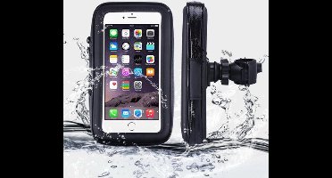 Telefoonhouder fiets - Universeel - Opbergruimte - Waterdicht-L (minder dan 5,5 inch)