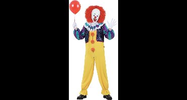 Smiffys - IT The Movie Pennywise Costume Kostuum - XL - Geel