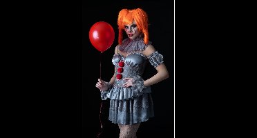 Smiffys - IT Chapter Two Pennywise Kostuum - XS - Grijs
