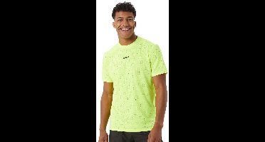 Björn Borg Borg Geperforeerd Loopshirt - Fluo Geel