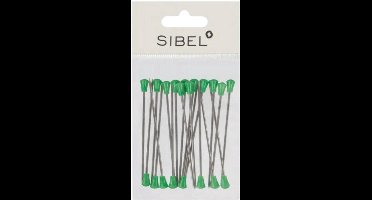Sibel Metal Setting Roller Pins Long 60mm 20st
