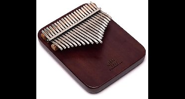 Hluru Kalimba 21 toetsen purperhart C-majeur