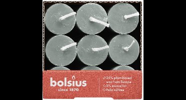 Bolsius Rustiek tafelkaars Jade