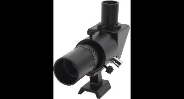 Inovra Plus - Telescoop Zoeker 6X30 met 90 Graden Recht Optisch Beeld FMC Coating + Beugel. Geschikt voor Astronomische Telescoop.