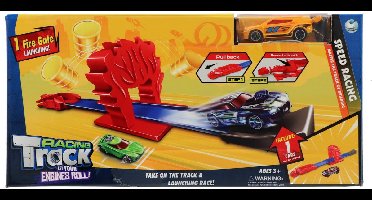 KiddyGo racebaan mini speelgoed - spannende racebaan voor kinderen.