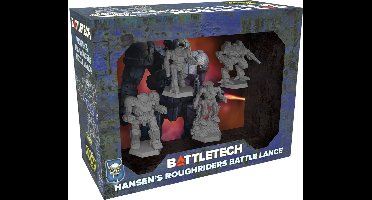 BattleTech: Hansens Roughriders Battle Lance - Miniatures - Catalyst Game Labs