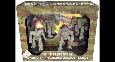 BattleTech Snord's Irregulars Assault Lance - Miniatures - Catalyst Game Labs