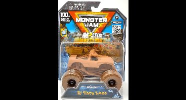 Hot Wheels Monster Jam truck El Toro Loco Mystery Mudders - monstertruck 9 cm schaal 1:64