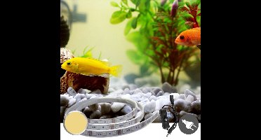 Aquarium Led Verlichting - Warm Wit Licht - Afstandsbediening - Lengte 50 cm