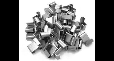 Set van 25 bevestigingsclips voor kasglas